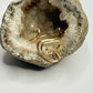 Gold Heart Bypass Ring