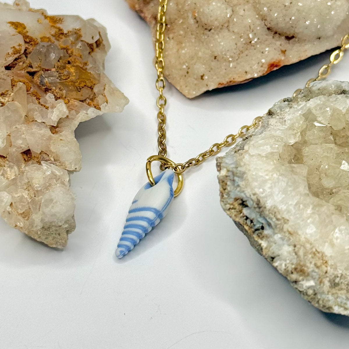 Gold Shell Necklace