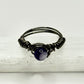 Charcoal Amethyst Ring