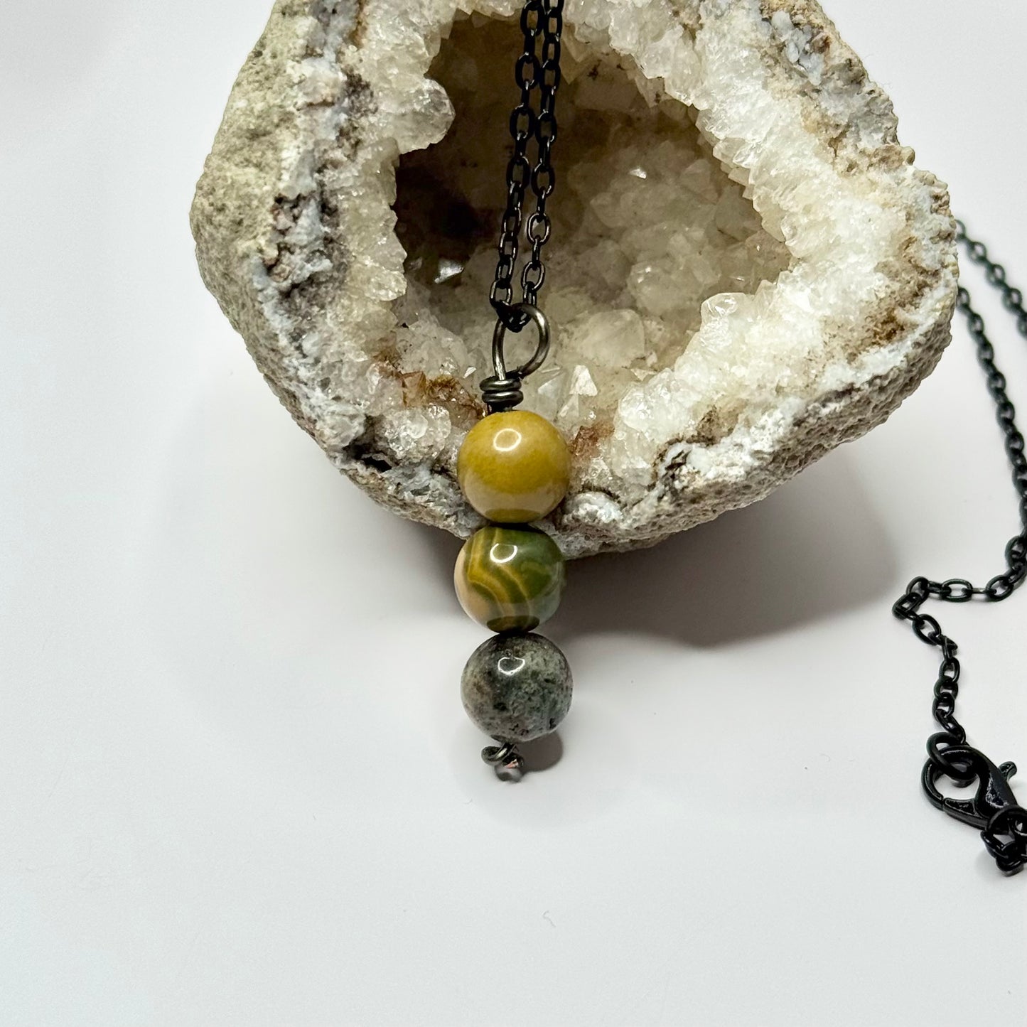 Charcoal Jasper Necklace