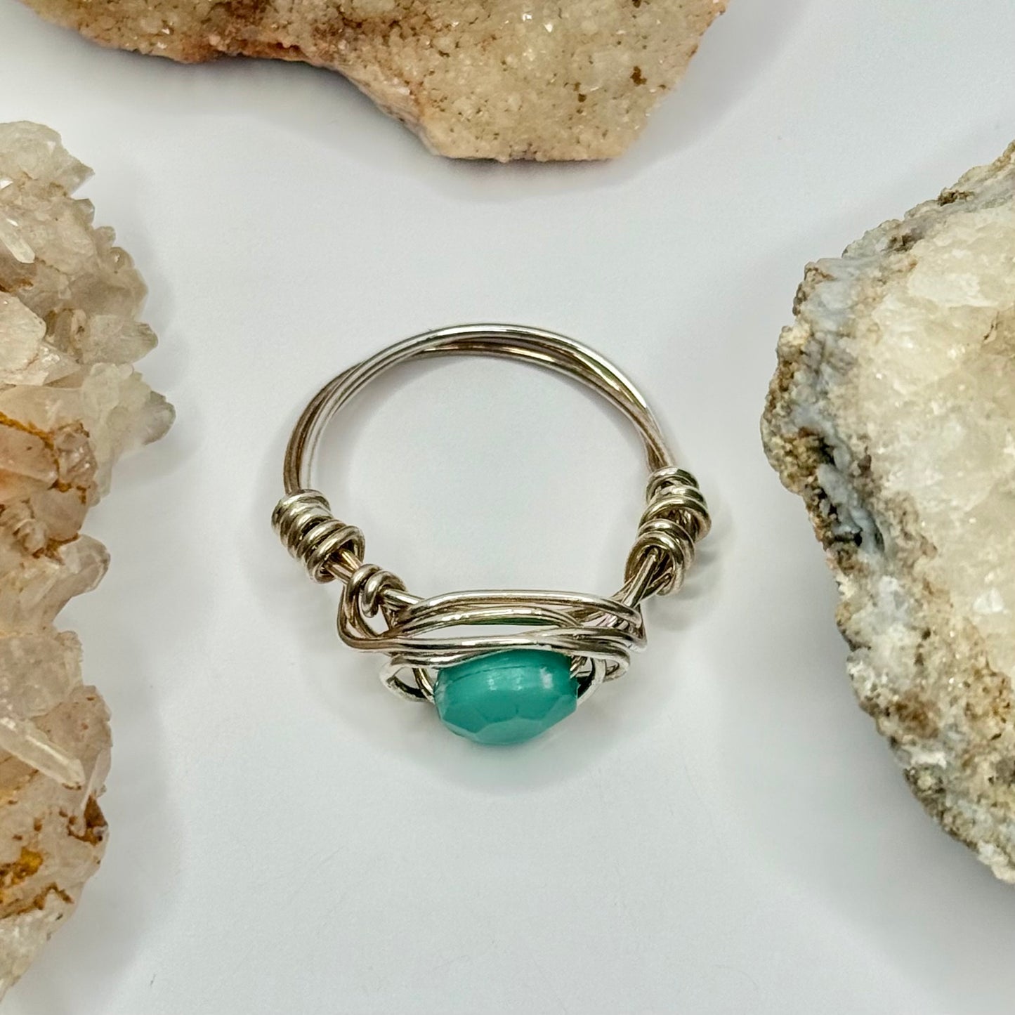 Sterling Silver Resin Ring