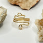 Gold Coiled Ring