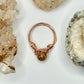 Rose Gold Picture Jasper Ring