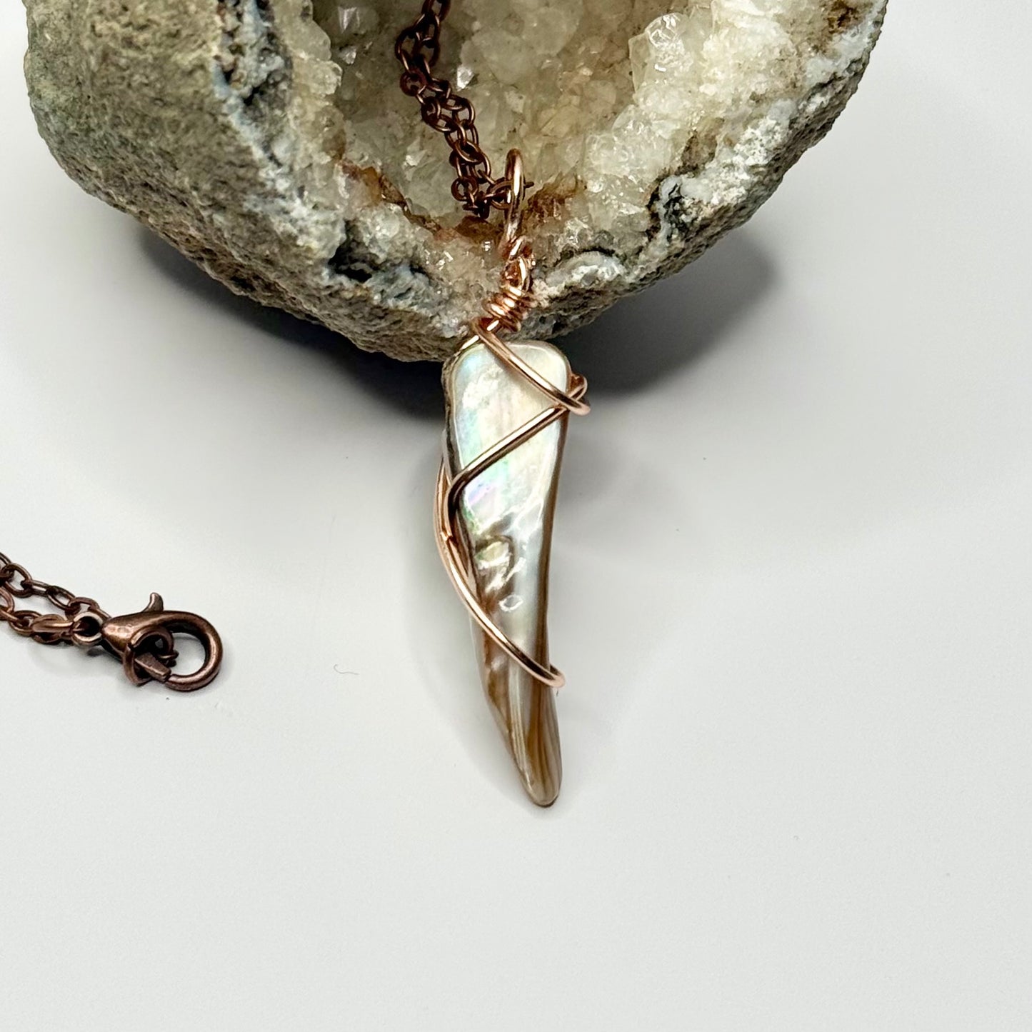 Rose Shell Necklace