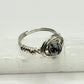 Sterling Silver Crazy Lace Ring