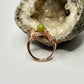 Rose Gold Jade Ring