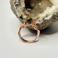 Rose Gold Unakite Ring