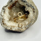 Gold Wrap Bypass Ring