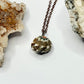 Charcoal Seashell Necklace