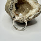 Silver Moonstone Ring