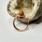 Rose Gold Picture Jasper Ring