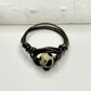 Charcoal Dalmatian Jasper Ring