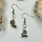 Silver Labradorite Earrings