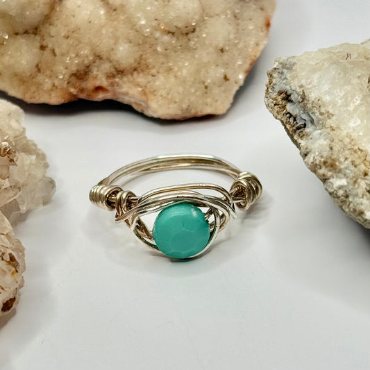 Sterling Silver Resin Ring