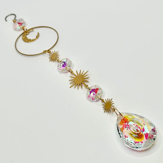 Gold Starry Suncatcher