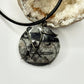 Charcoal Orthoceras Fossil Necklace