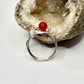 Silver Carnelian Ring