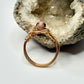 Gold Plated Rhodonite Ring