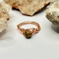 Rose Gold Unakite Ring