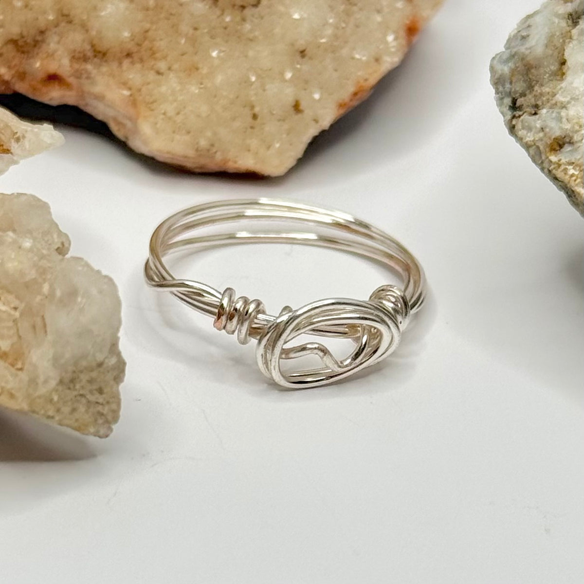 Silver Wave Ring