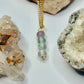 Gold Fluorite Necklace