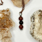 Charcoal Jasper and Onyx Necklace