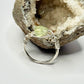 Sterling Green Calcite Ring