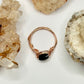 Rose Gold Onyx Ring