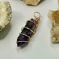 Rose Gold Amethyst Pendant