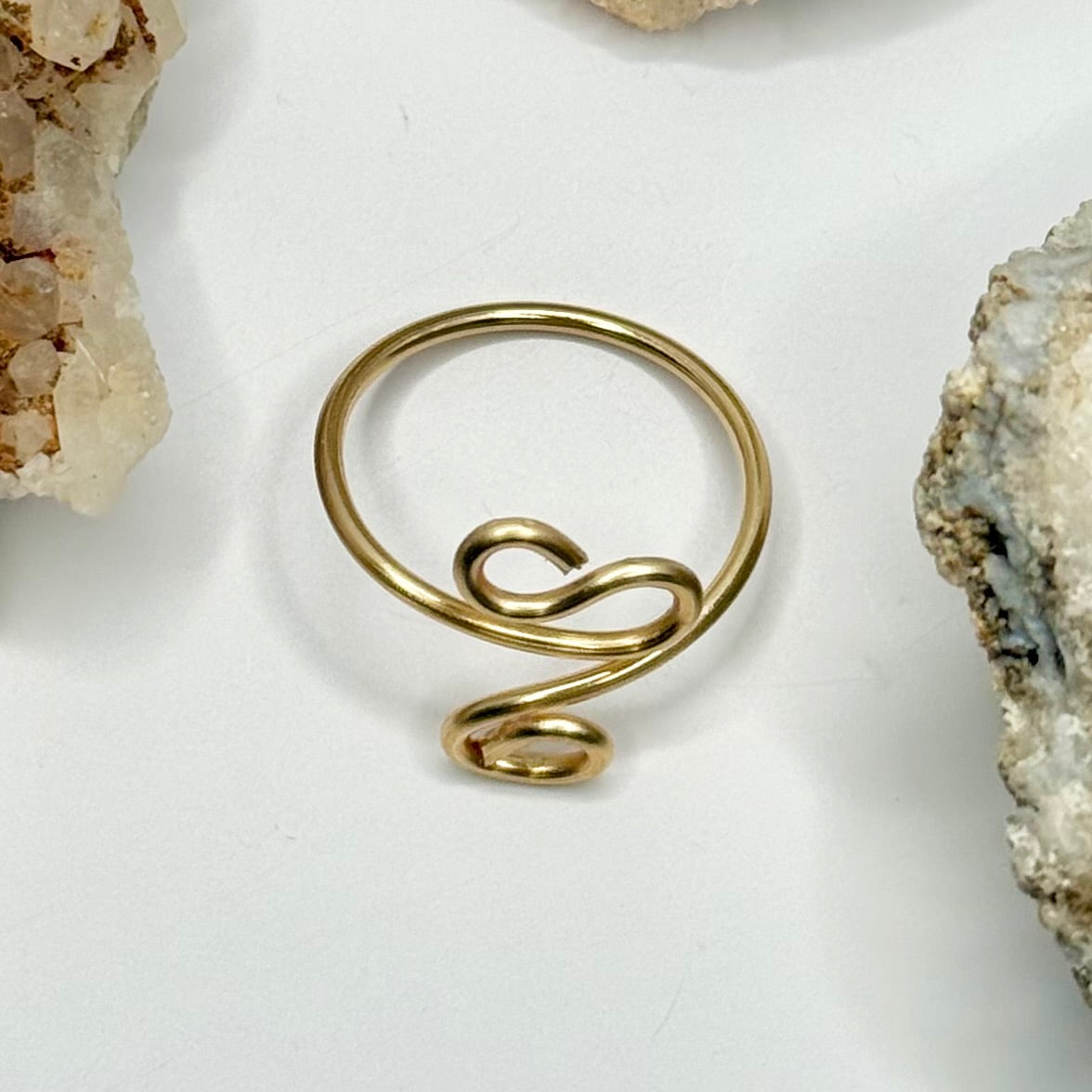 Gold Coil Ring
