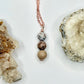 Rose Gold Ocean Jasper Necklace