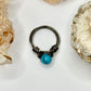 Charcoal Dyed Howlite Ring