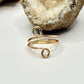 Gold Wrap Bypass Ring