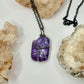 Charcoal Charoite Necklace