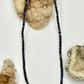 Silver Sodalite Beaded Necklace