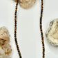 Gold Plated Tigers Eye Beaded Necklace