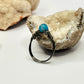 Charcoal Blue Apatite Ring