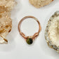 Rose Gold Serpentine Ring