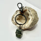 Charcoal Kambaba Jasper Keychain