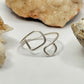 Silver Bypass Ring
