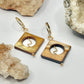 Gold Plated Shell Earrings