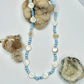 Shell and Cats Eye Beaded Necklace