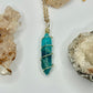 Gold Agate Necklace