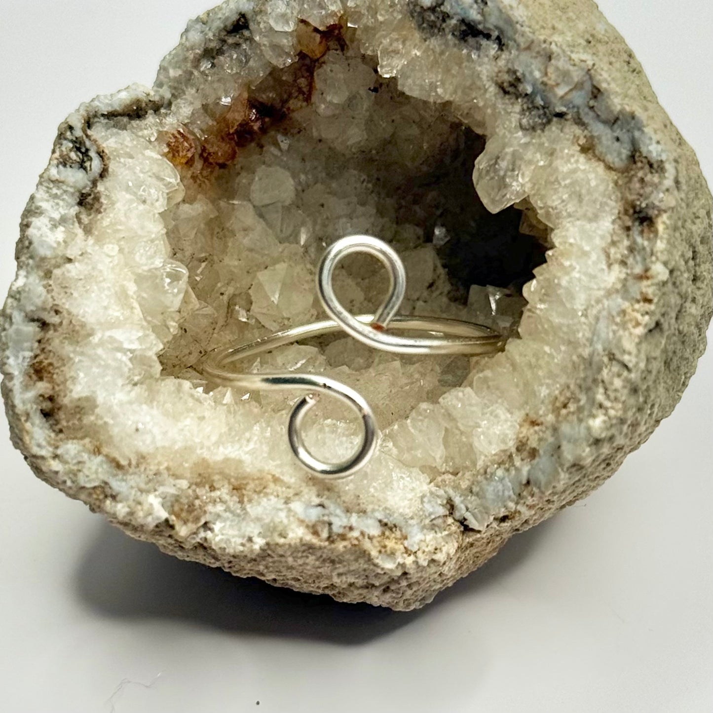 Silver Bypass Ring