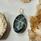 Silver Labradorite Pendant