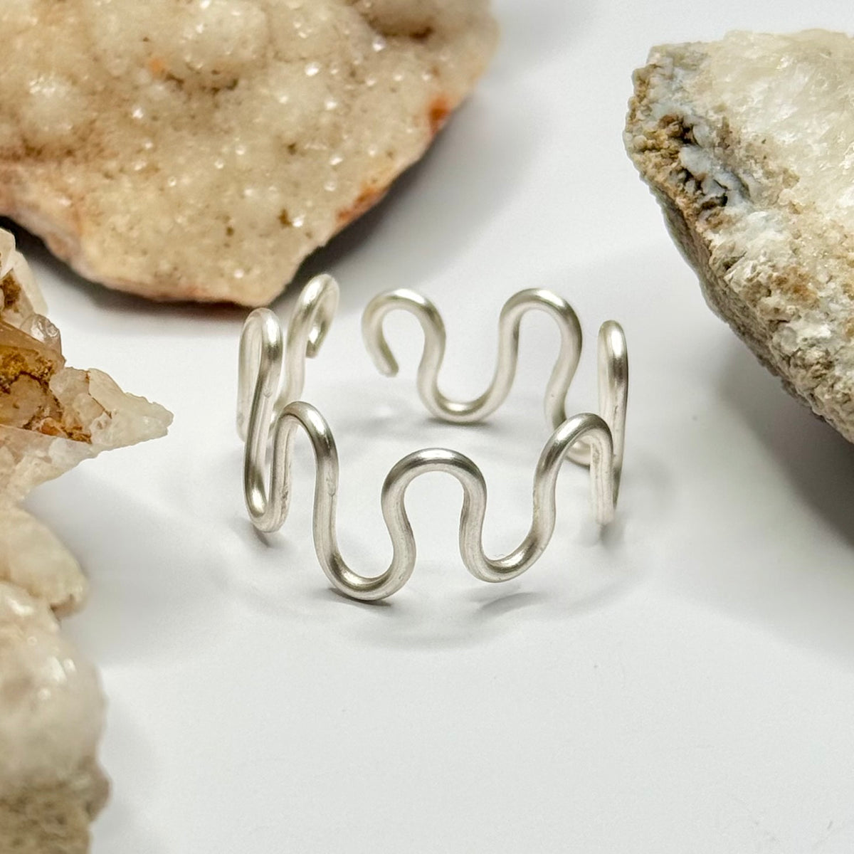 Silver Swirl Ring