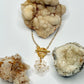 Gold Flower Toggle Necklace