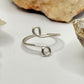 Silver Bypass Ring