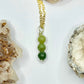 Gold Jade Necklace