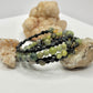 Gold Serpentine and Onyx Wrap Bracelet